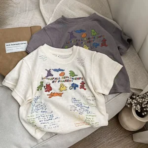 Kids Cartoon Print T-Shirts