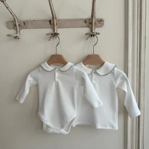 Baby Long Sleeve Lapel Shirt
