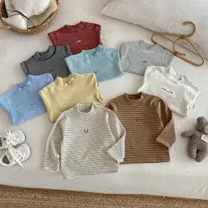Kids Velvet Embroidered Winter Shirt