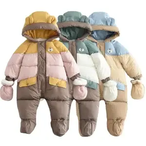 Winter Baby Bear Romper