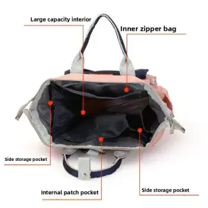 Large Capacity Diaper Backpack--Spacious Baby Travel Organizer