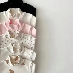 Baby Printed Turtleneck Shirt