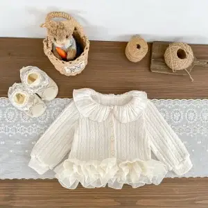 Girls Lace Cardigan