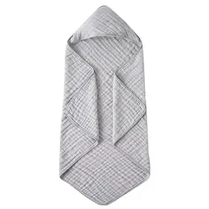 Hooded Newborn Bath Towel or Swaddle Blanket