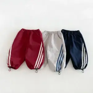 Kids Striped Straight Leg Pants and Tops